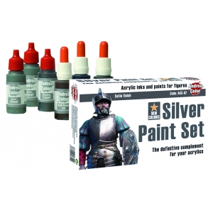 Kit de peinture Metal Argent - Minisocles-store