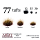 Set de 77 Touffes de terrains en friches (Wasteland Tuft)