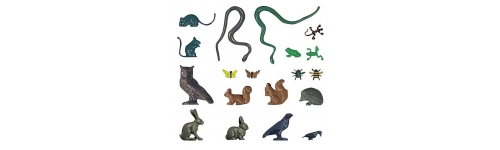 Les animaux miniatures – une collection d'animaux improbables